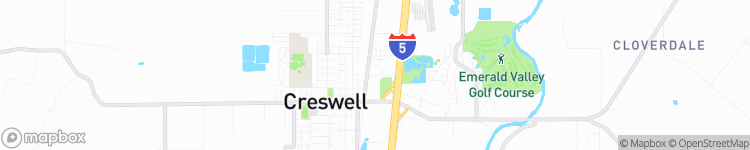 Creswell - map