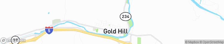Gold Hill - map