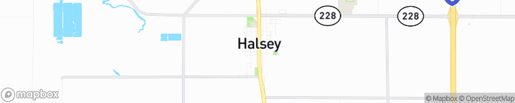 Halsey - map