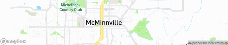 McMinnville - map