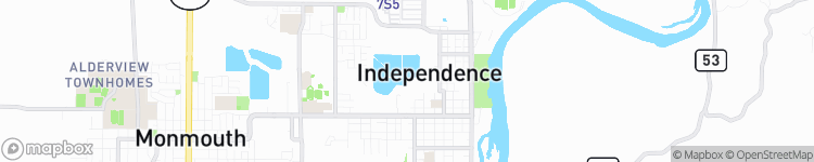 Independence - map