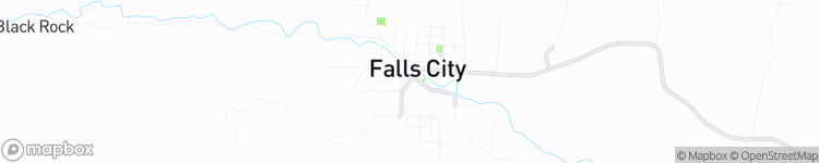 Falls City - map