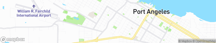 Port Angeles - map