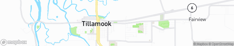 Tillamook - map