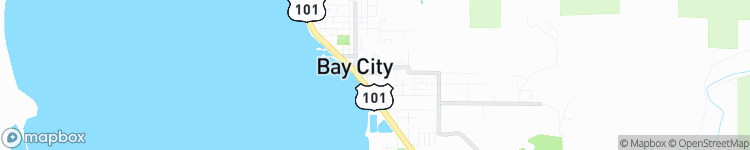 Bay City - map