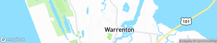 Warrenton - map