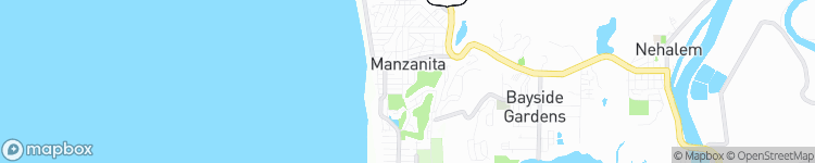 Manzanita - map