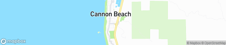Cannon Beach - map