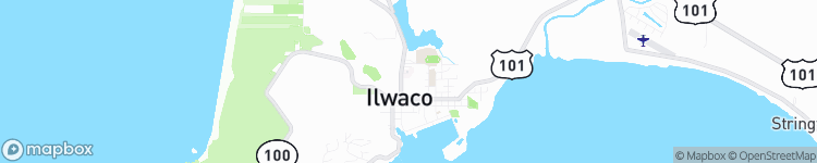 Ilwaco - map