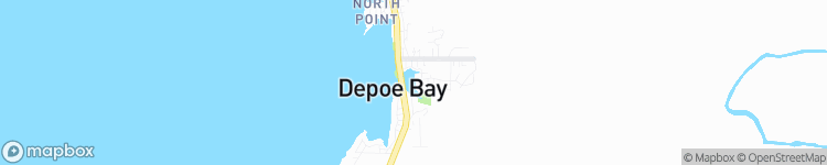 Depoe Bay - map