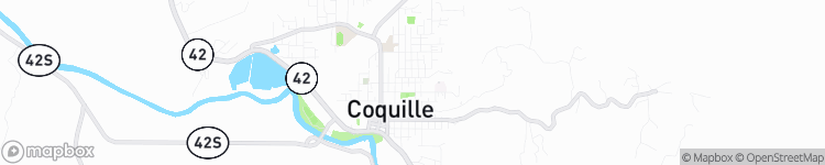Coquille - map