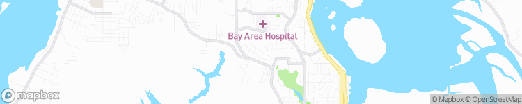 Coos Bay - map
