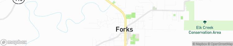 Forks - map