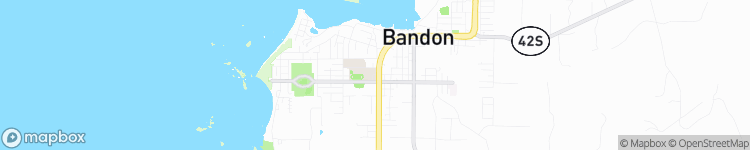 Bandon - map