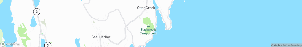 Blackwoods Campground - map
