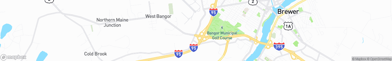 Bangor Odlin Road Irving - map
