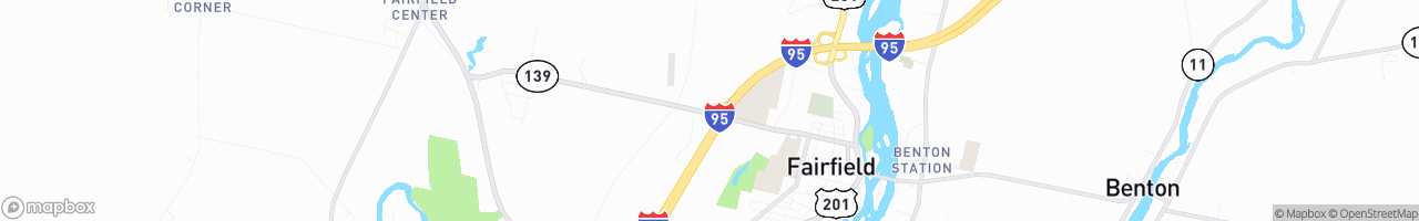 TruckMap | CAT Scale 204 Center Fairfield ME 04937