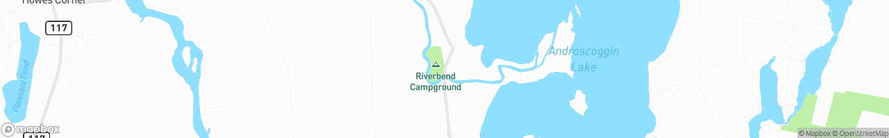 Riverbend Campground - map