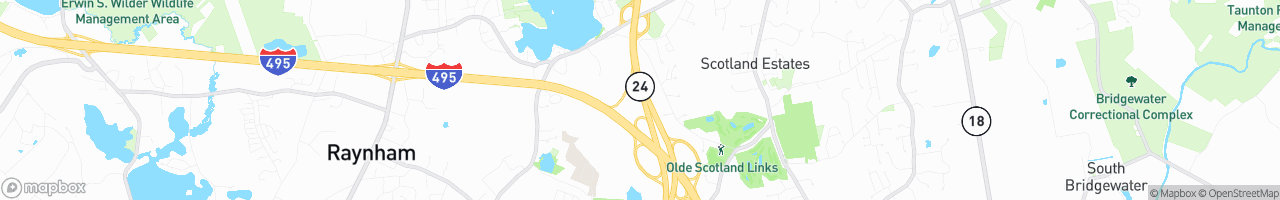 Mobile Route 24 North - map