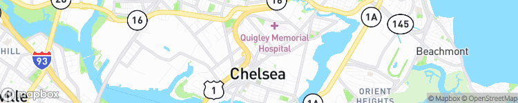 Chelsea - map