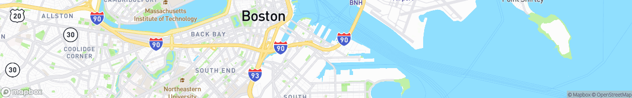Omni Boston Hotel at the Seaport - map