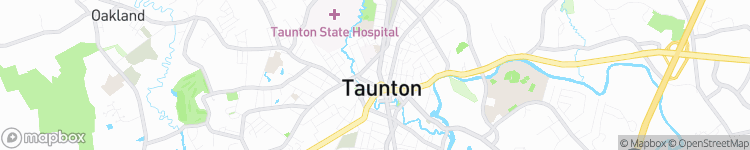 Taunton - map