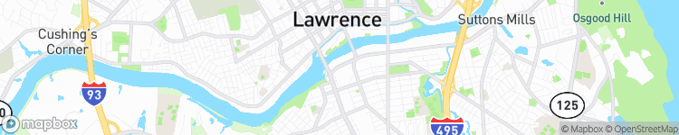 Lawrence - map