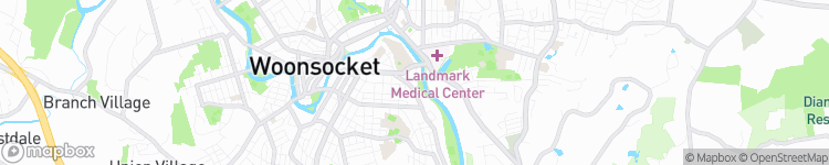 Woonsocket - map