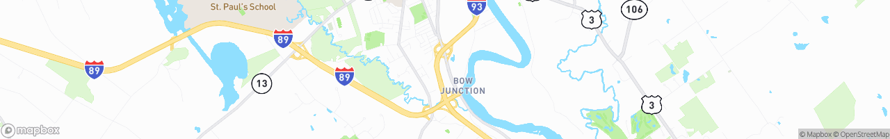 Bow Junction - map