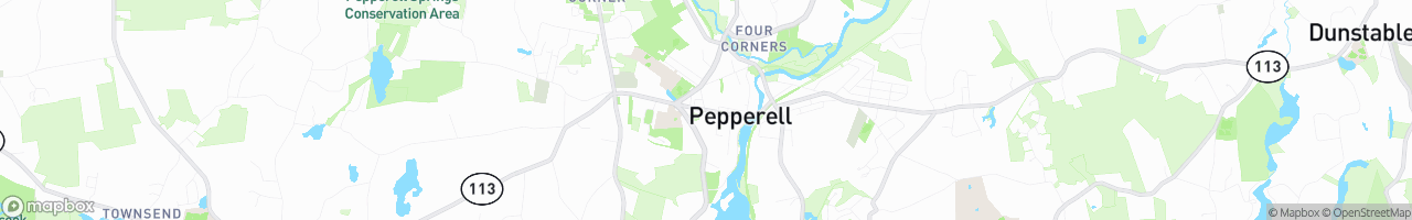 Pepperell Quality Market - map