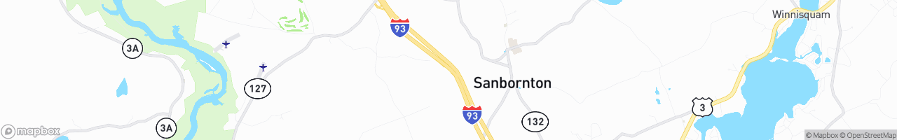 Weigh Station Sanbornton SB - map