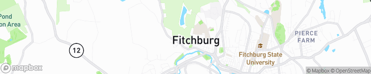 Fitchburg - map