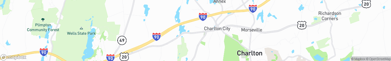 Excel Recycling of Charlton - map