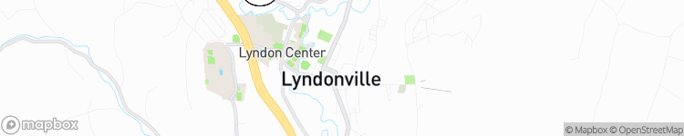 Lyndonville - map