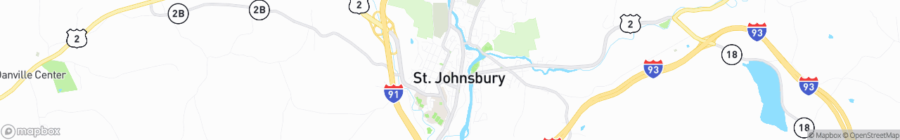 Saint Johnsbury Irving - map