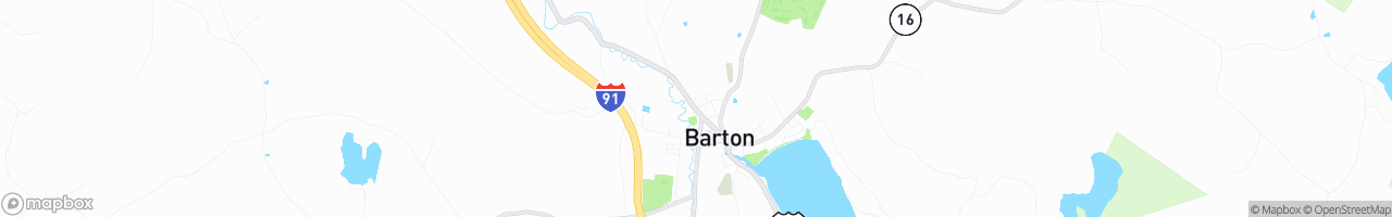 Barton Irving Mainway - map