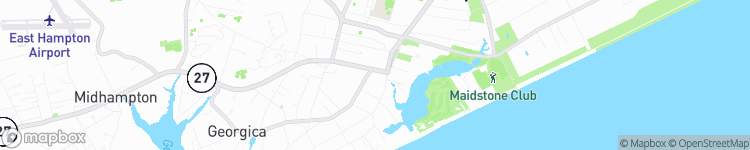 East Hampton - map