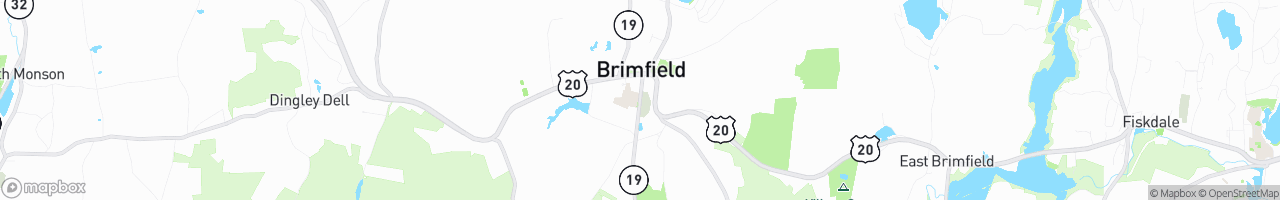 Brimfield Elementary School - map