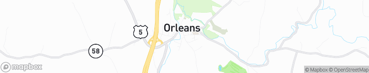 Orleans - map