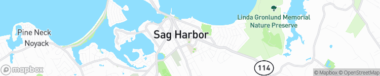 Sag Harbor - map