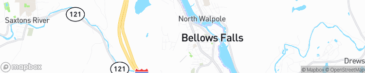 Bellows Falls - map