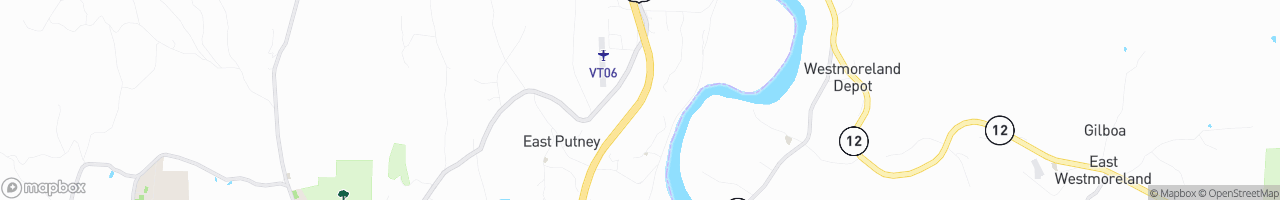 Weigh Station Putney SB - map