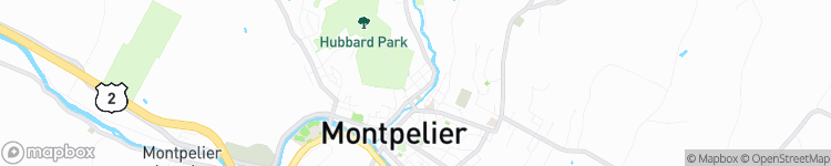 Montpelier - map