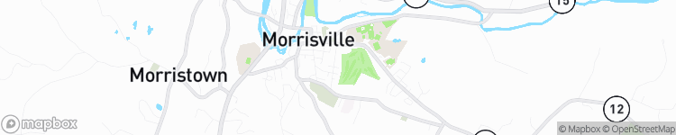 Morrisville - map