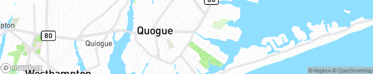 Quogue - map