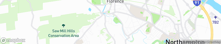 Northampton - map