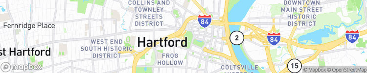 Hartford - map