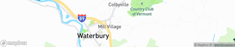 Waterbury - map