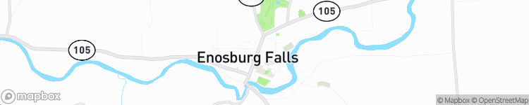 Enosburg Falls - map