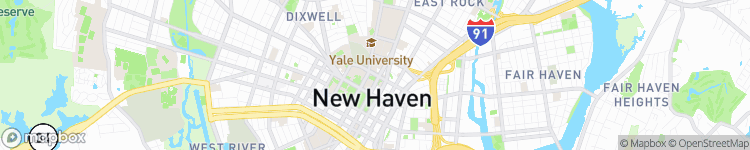 New Haven - map
